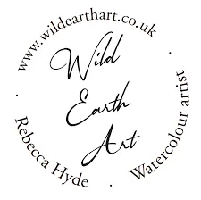 Wild Earth Art – Rebecca Hyde – Watercolour Artist logo