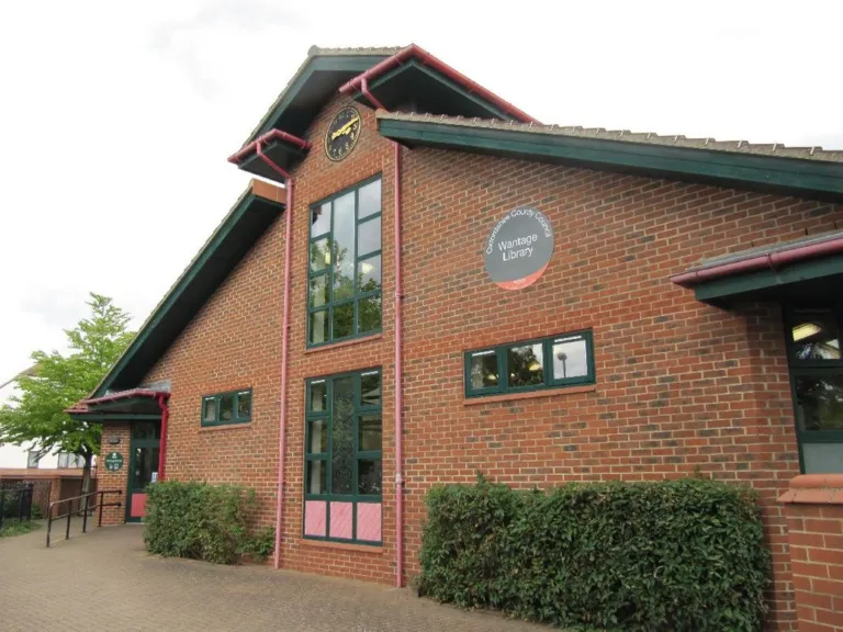 Wantage Library, where the Tuesday Chat group meets